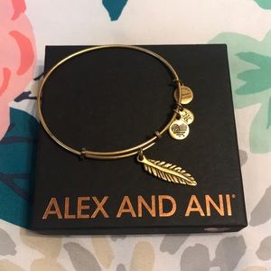 Alex and ani Feather bracelet